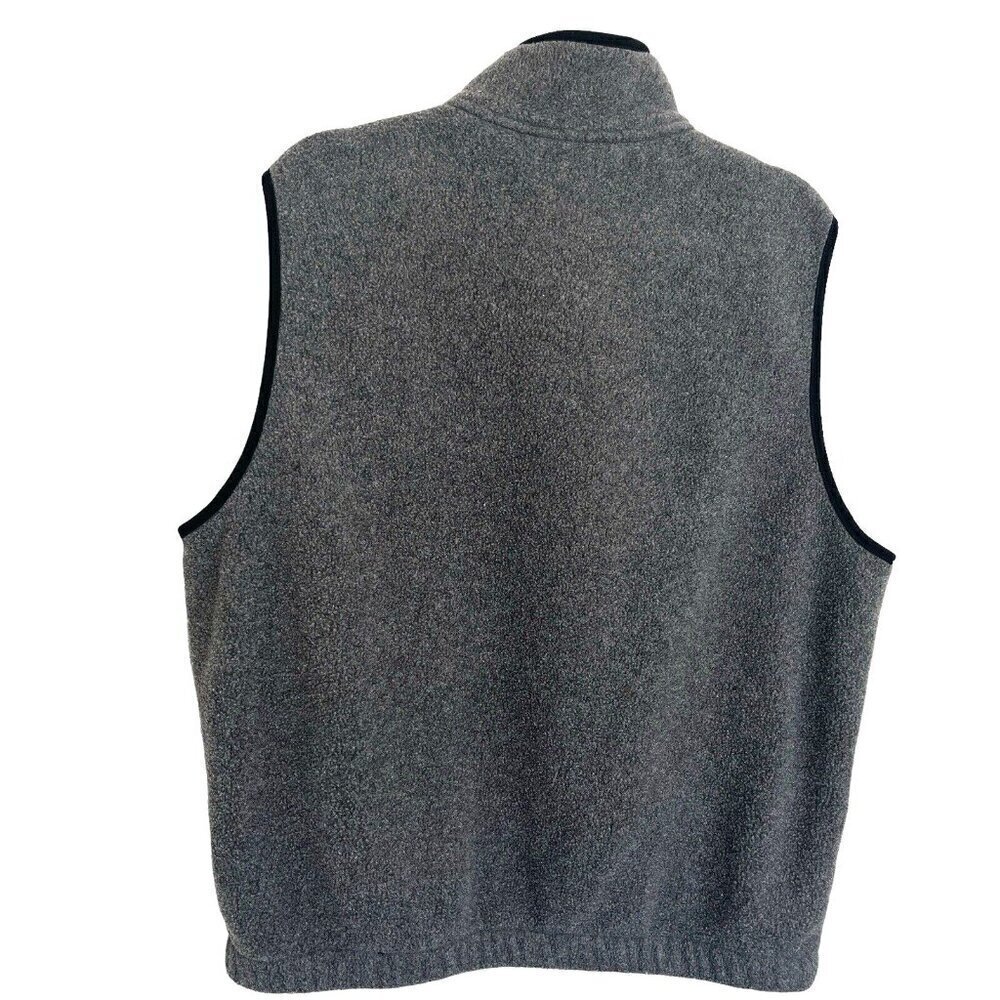 Eddie Bauer Ebtek Men Large Full Zip Fleece Vest … - image 2